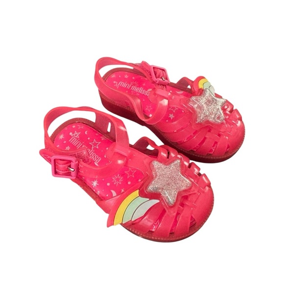 Mini Melissa Possession II Jelly Sandal Size 7 - Picture 1 of 5